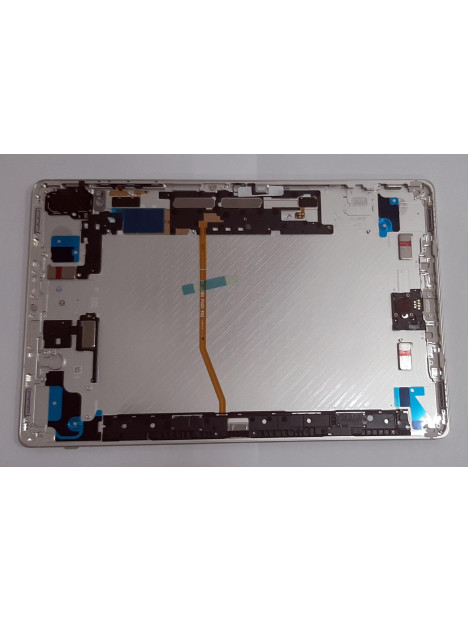 Carcasa trasera o tapa trasera plata para Samsung Galaxy Tab S9 Plus X810 GH82-31923B Service Pack