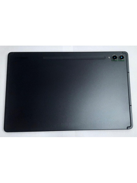 Carcasa trasera o tapa trasera negra para Samsung Galaxy Tab S9 Plus X810 GH82-31923A Service Pack