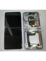 Pantalla lcd para Samsung Galaxy Z Flip 4 SM-F721 GH82-30238B mas tactil negro mas marco violeta Service Pack