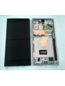 Pantalla lcd para Samsung Galaxy S23 Ultra SM-S918 GH82-30466D mas tactil negro mas marco lavanda Service Pack