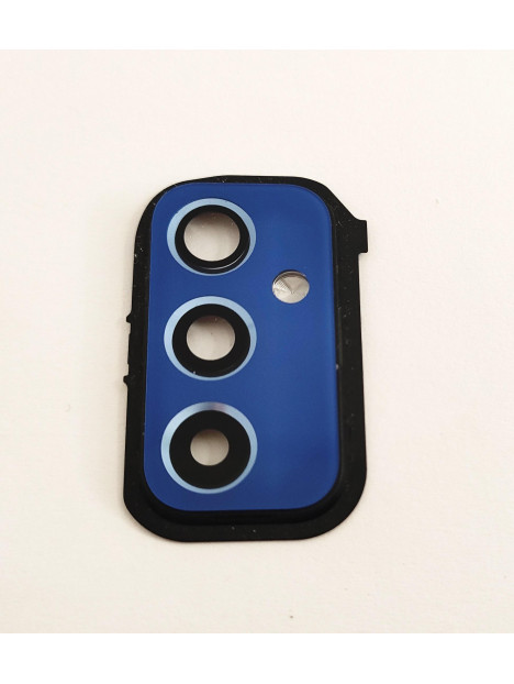 Cristal camara para Samsung Galaxy M52 5G SM-M526 mas cubierta camara azul calidad premium
