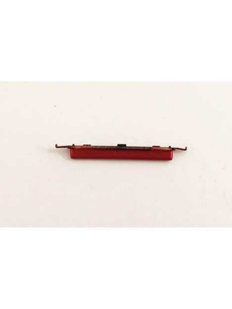 Boton volumen rojo para Samsung Galaxy a12 a125F calidad premium