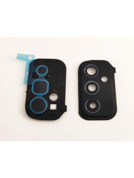 Cristal camara para Samsung Galaxy M52 5G SM-M526 mas cubierta camara negra calidad premium