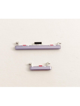 set 2 botones morados para Huawei Nova 10 Pro calidad premium