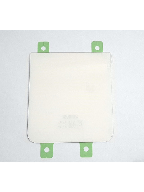 Tapa trasera o tapa bateria blanca para Samsung Galaxy Z Flip 5 F731 GH82-31929B Service Pack