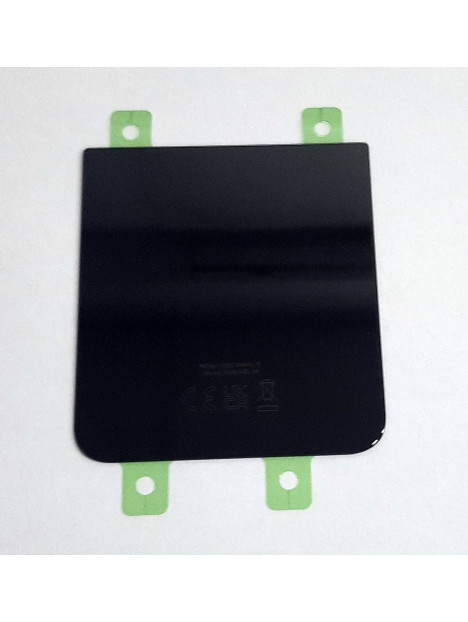 Tapa trasera o tapa bateria negra para Samsung Galaxy Z Flip 5 F731 GH82-31929A Service Pack