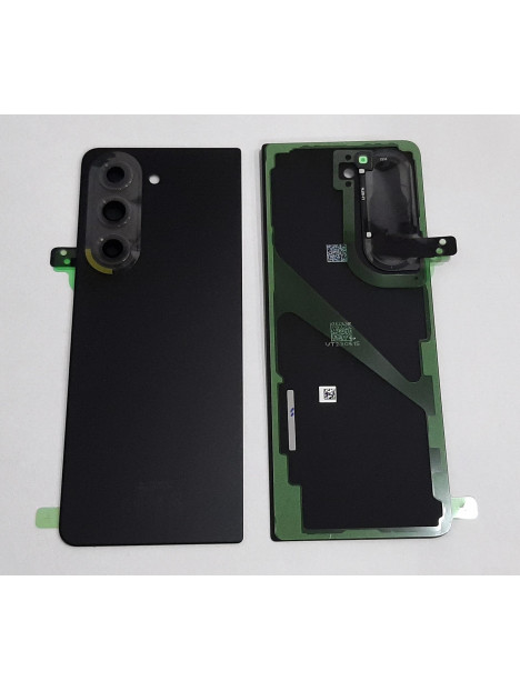 Tapa trasera o tapa bateria negra para Samsung Galaxy Z Fold 5 F946 5G GH82-31862A Service Pack