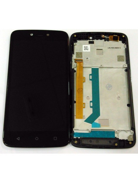Motorola Moto C Plus xt1723 pantalla lcd + tactil negro + marco premium
