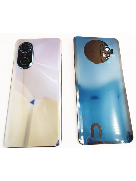 tapa trasera o tapa bateria azul rosa para Huawei Nova 9 SE mas lente camara