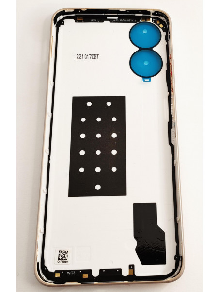 Vitre Arrière Premium Bleu Lac Pour OPPO A17 (CPH2477) – Cache Batterie Remplacement, Neuf Sous Blister