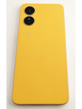 Tapa trasera o tapa bateria naranja para Oppo A17 CPH2477 mas lente camara