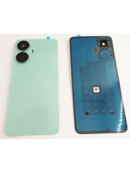 Tapa trasera o tapa bateria verde para Realme C55 RMX3710 mas lente camara