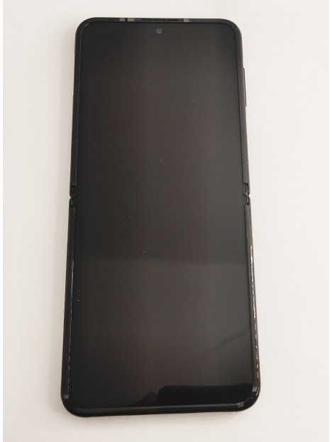 Pantalla LCD mas tactil negro para Samsung Galaxy Z Flip 4 SM-F721B GH82-30238E mas marco negro service pack