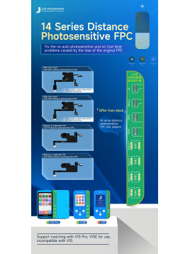 JC V1SE modulo iphone 14 14 Plus 14 Pro 14 Pro Max para solucionar FPC sensor photosensitivo