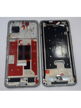 Carcasa o marco frontal plata para Honor 90 5G