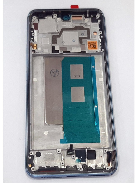 Pantalla lcd para Xiaomi Poco F5 Pro 5G mas tactil negro mas marco azul calidad premium
