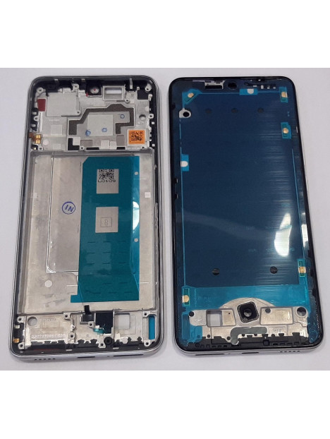 Carcasa o marco frontal plata para Xiaomi Poco F5 5G
