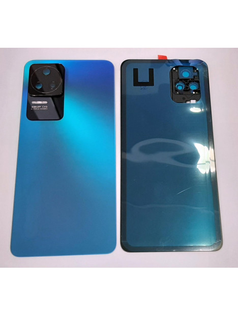 Tapa trasera o tapa bateria azul para Xiaomi Poco F4 mas cubierta camara CSL