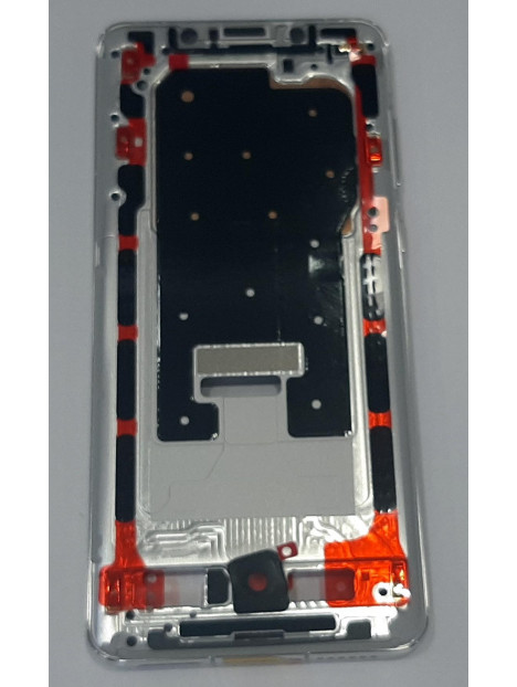 Carcasa o marco frontal plata para Huawei Mate 50 Pro