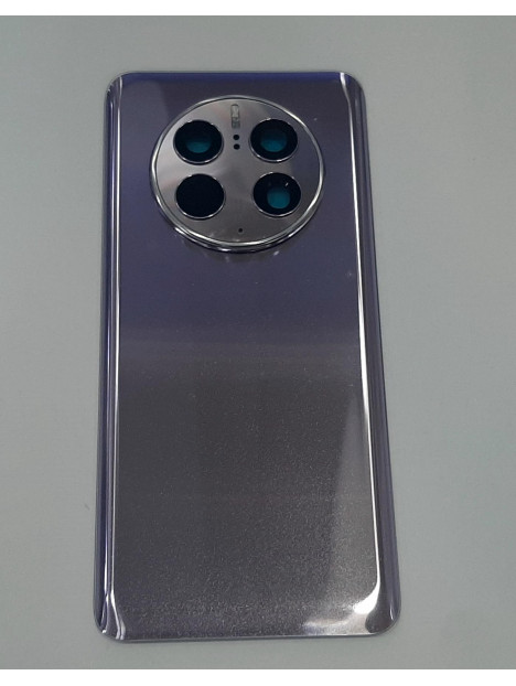 Tapa trasera o tapa bateria violeta para Huawei Mate 50 Pro mas cubierta camara