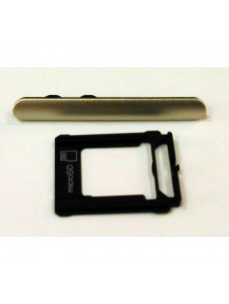 Sony Xperia XZ1 G8341 G8342 G8343 soporte tarjeta memoria blanco premium