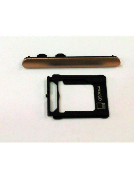 Sony Xperia XZ1 G8341 G8342 G8343 soporte tarjeta memoria rosa premium