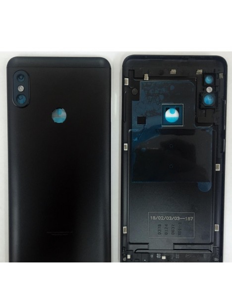 Xiaomi Redmi Note 5 Pro Version Global Redmi note 5 Version China tapa bateria negra