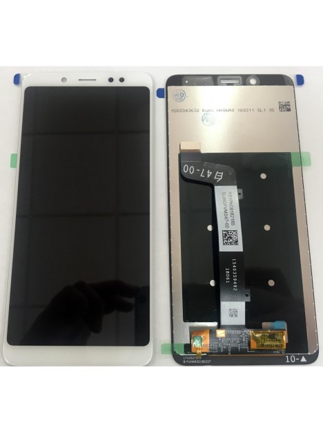Xiaomi Redmi Note 5 Pro Version Global Redmi note 5 Version China pantalla lcd + tactil blanco calidad Premium