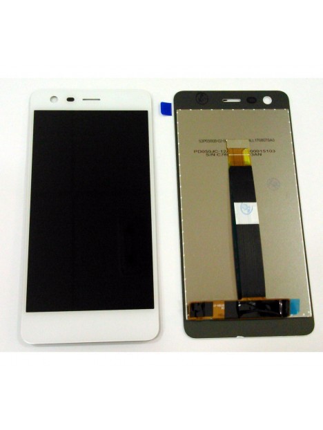 Nokia 2 pantalla lcd + tactil blanco premium