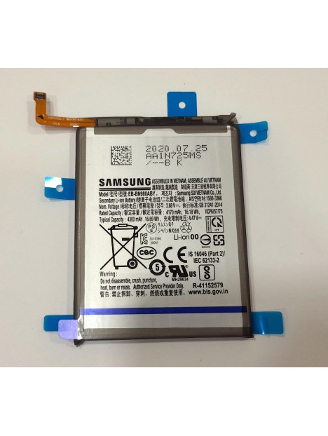 Batería EB-BN980ABY para Samsung Galaxy S20 S20+ Plus EB-BG980ABY