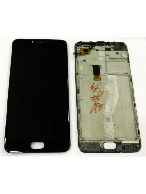 Meizu M3 Note L681H pantalla lcd + tactil negro + marco premium