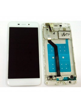 Huawei Honor V9 Play Honor 6c Pro pantalla lcd + tactil blanco + marco premium version 1 de tactil