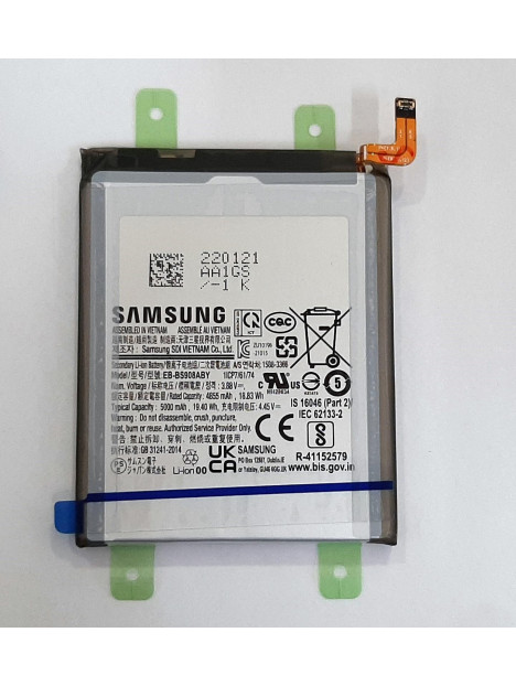 Bateria EB-BS908ABY 5000mAh para Samsung Galaxy S22 S22 Ultra GH82-27484A Service Pack