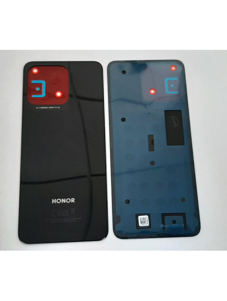 Tapa trasera o tapa bateria negra para Huawei Honor X8 5G 9707AAAM Service Pack