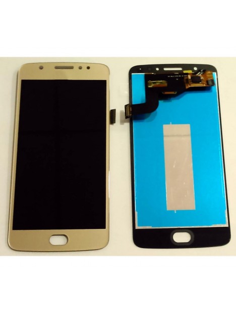 Motorola Moto E4 XT1762 pantalla lcd + tactil dorado premium