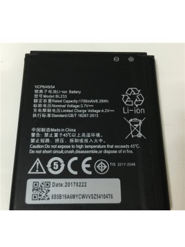 Batería premium BL233 Lenovo A3600 A3600D A2800D A3800D