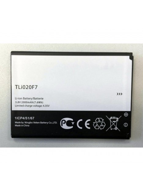 Bateria Premium TLi020F7 Alcatel Pixi 4 (5) 5045D desmontaje