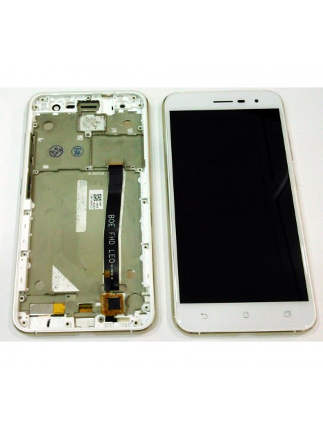 Asus Zenfone 3 ZE520KL pantalla lcd + tactil blanco + marco premium