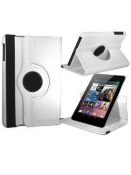 Asus Google Nexus 7" Funda Giratoria 360º  blanca