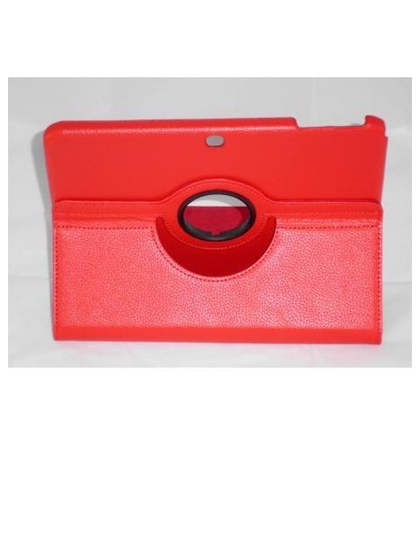 Samsung Galaxy TAB3 10.1 P5200 funda Giratoria 360º roja