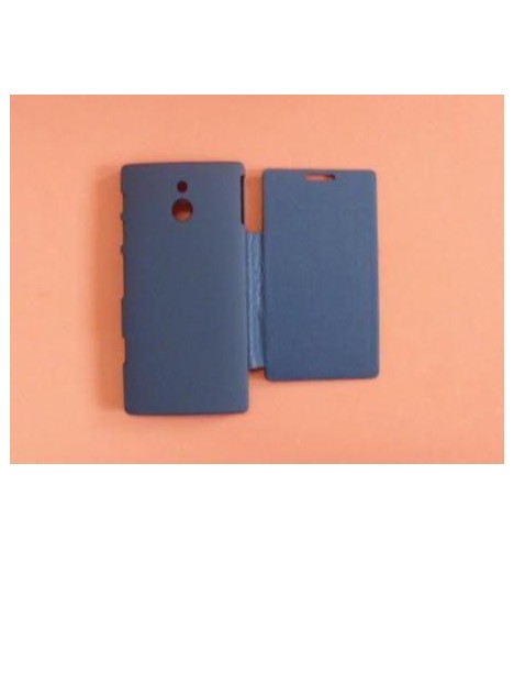 Sony Xperia P LT22I Flip Cover azul marino