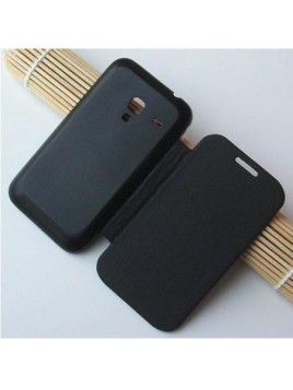 Samsung Galaxy ACE Plus S7500 Flip Cover Negra