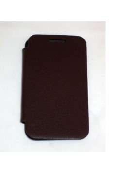 Samsung Galaxy Ace S5830 Flip Cover marron