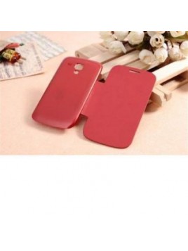 Samsung Galaxy Trend Duos S7562 flip cover roja