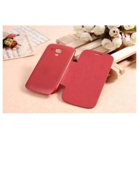 Samsung Galaxy Trend Duos S7562 flip cover roja