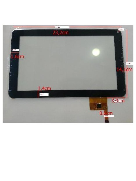 Pantalla Táctil repuesto tablet china 9" Modelo 1