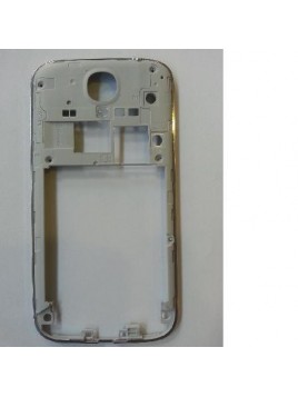 Samsung Galaxy S4 I9505 Carcasa central blanca premium