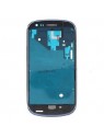 Samsung Galaxy S3 Mini I8190 azul parte central + marco premium