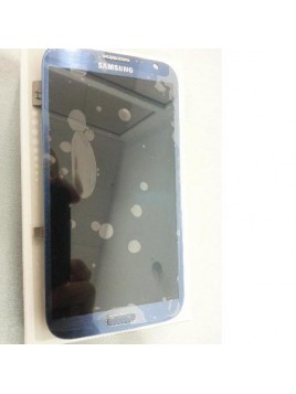 Samsung Galaxy Note 2 N7100 táctil+lcd+digitalizador azul or