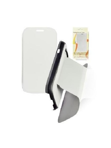 SAF007 Funda Book Samsung I9300 Galaxy S3 Blanco